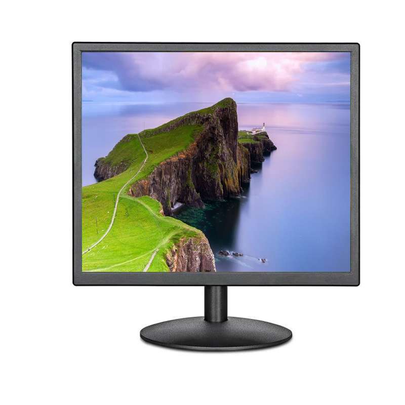 17寸液晶监视器VGA HDMI AV BNC安防监控显示屏高清液晶显示器
