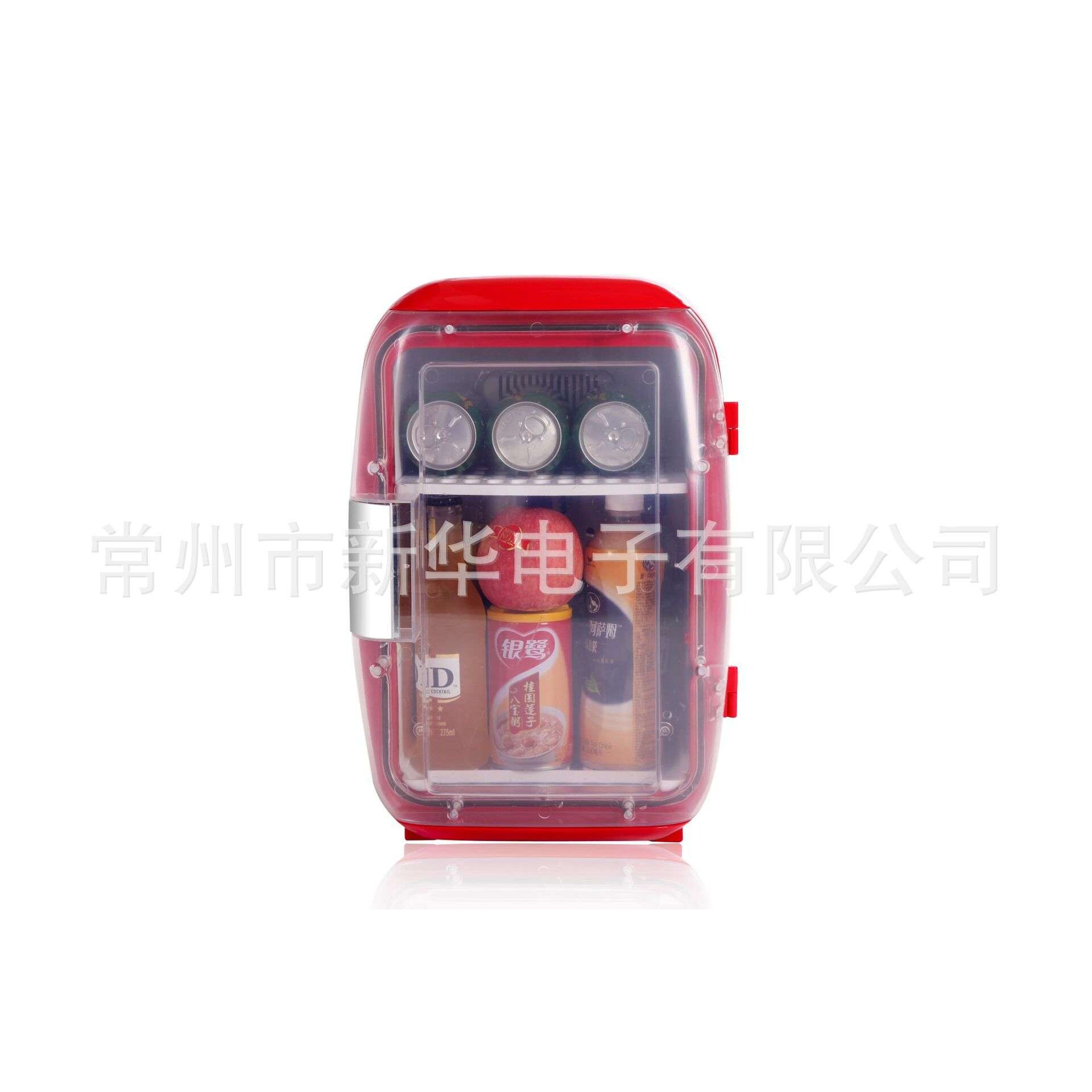供应16L透明门小冰箱，车载冰箱，电子冷热箱，半导体冰箱