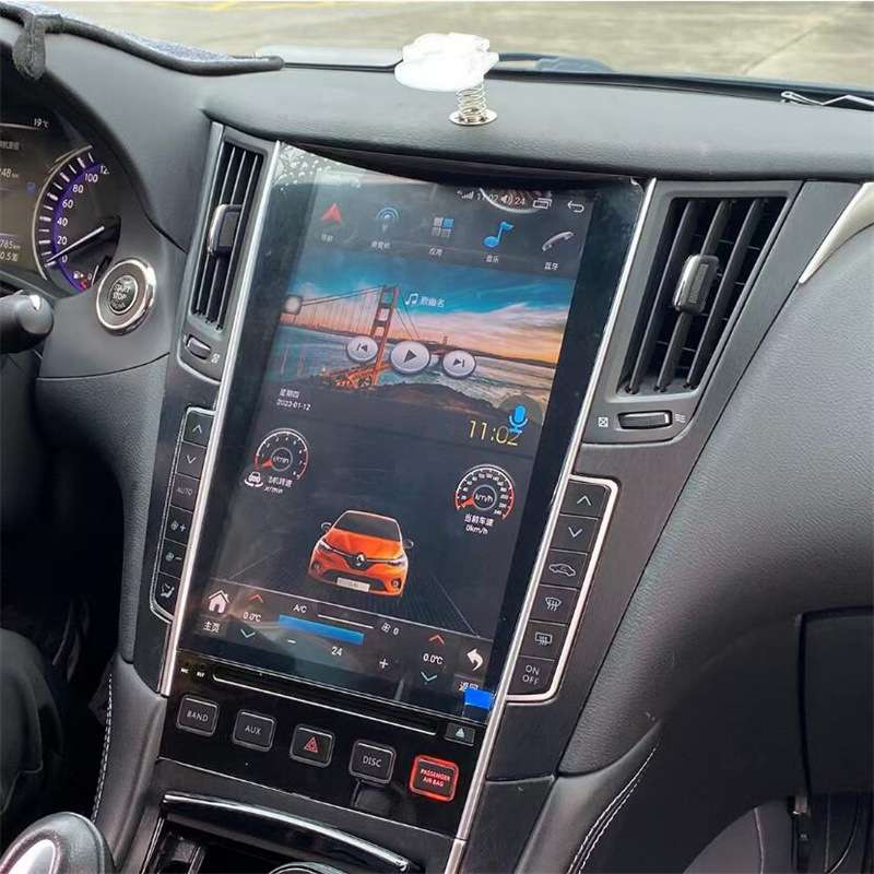 适用英菲尼迪Q50L Q70安卓智能导航一体机12.1寸八核无线Carplay