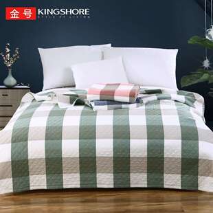 金号多功能毯纯棉三层纱布床单/办公室盖毯/夏凉被/单人毛巾被A类
