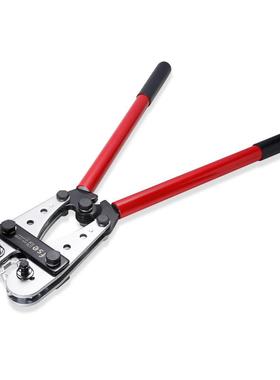 华胜HX-150SC压线钳冷压端子长臂机械省力SC窥口铜鼻裸端子压线钳