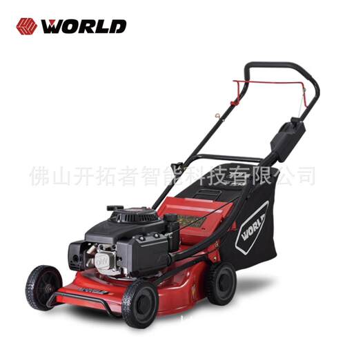 沃得WORLD18寸手推草坪机 隆鑫动力汽油草坪机 WORLD18-WD70N-A