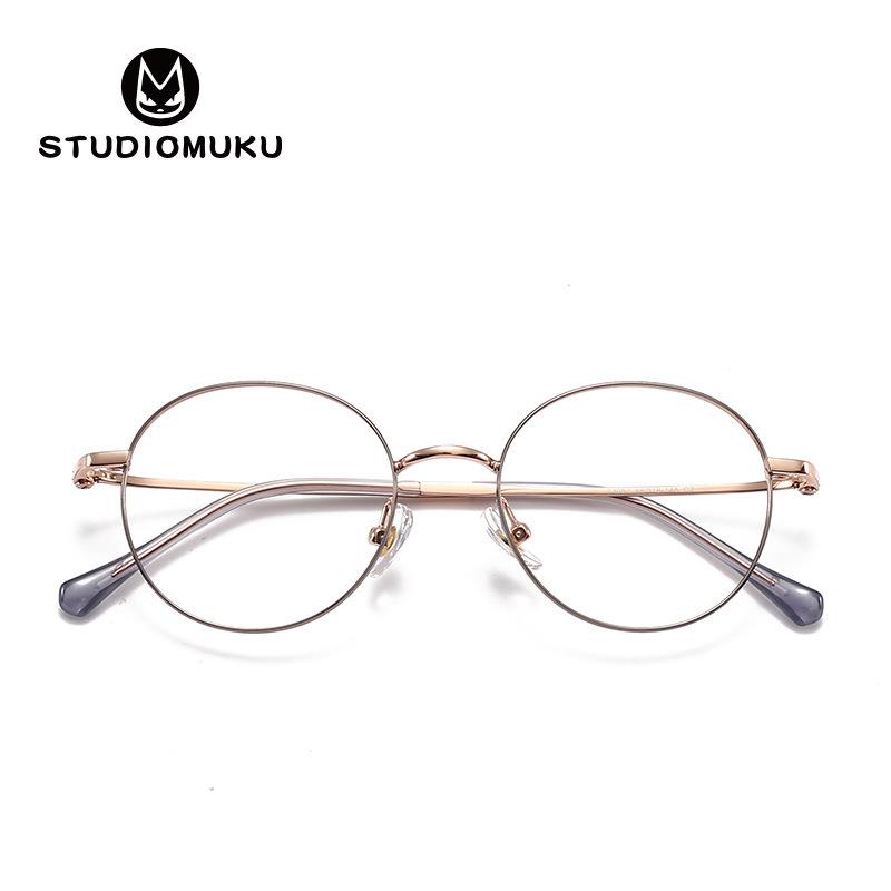 STUDIOMUKU木酷眼镜 经典复古文艺框型 斯文俊俏 渣中之霸 眼镜架