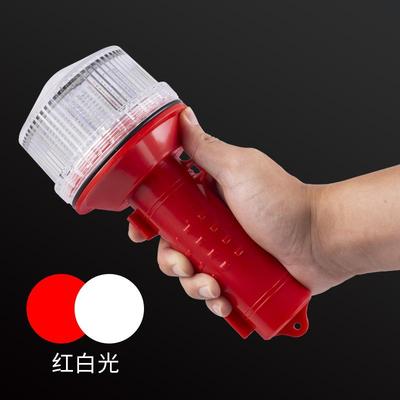 俱竞阳JY-2025手电筒太阳能船用闪光航标灯信号灯行船航行网标灯