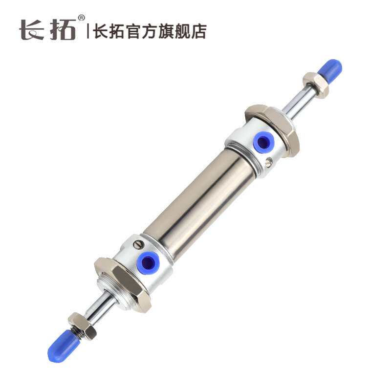 两头双出带气缓冲不锈钢迷你气缸MACD16x25/50/75/100/125/150