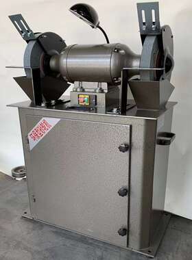 M3335除尘式砂轮机MC3035电动砂轮机吸尘无尘打磨钻头铸件350立式