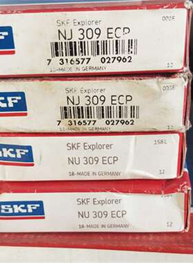 SKF NU309ECP 瑞典进口轴承 NU308 307 306 305 304 303 302 ECMA