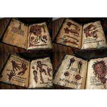现货跨境Evil Dead Book死灵之书恶魔黑魔法人造革工艺品摆件纸质