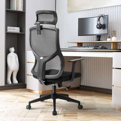 人体工学椅电脑椅家用舒适久坐靠背椅办公座椅电竞椅老板椅 1546A