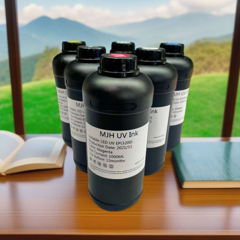 水晶标UV墨水R330UV硬性墨水 R230打印机LED灯UV墨水强附着力