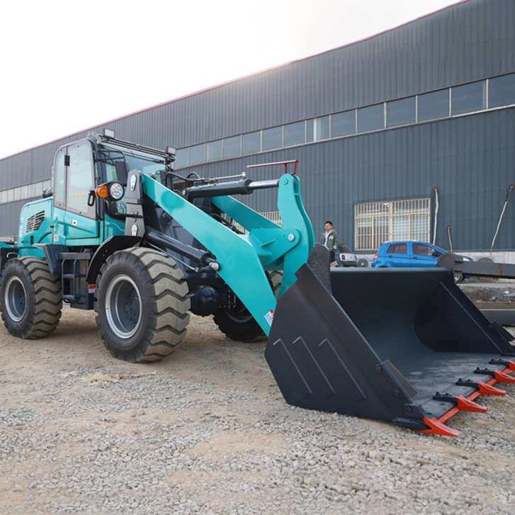 建筑工地装卸料用铲车920型单缸装载机修路运料小型抓木机推土机