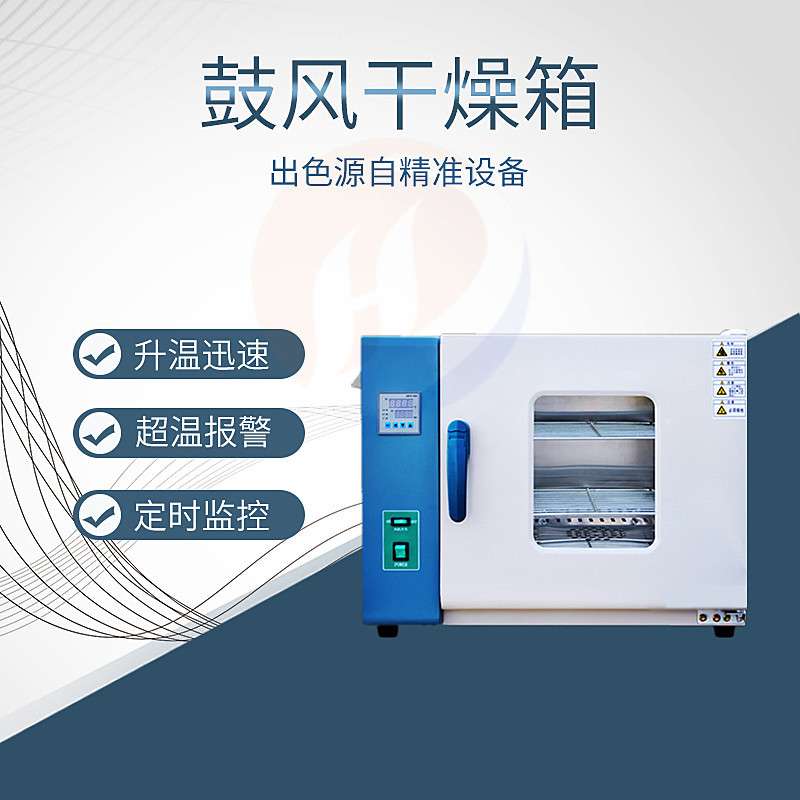 厂家直销智能数显恒温鼓风干燥箱 噪声低双层钢化玻璃 质保一年