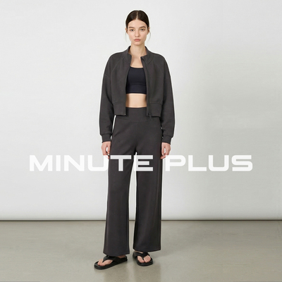 MINUTEPLUSAir.女士春季空气感修身运动裤休闲裤MP63SP05