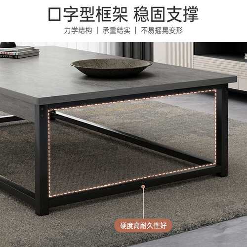 爆款茶几客厅家用小户型新款现代简约小桌子意式轻奢办公室泡茶桌