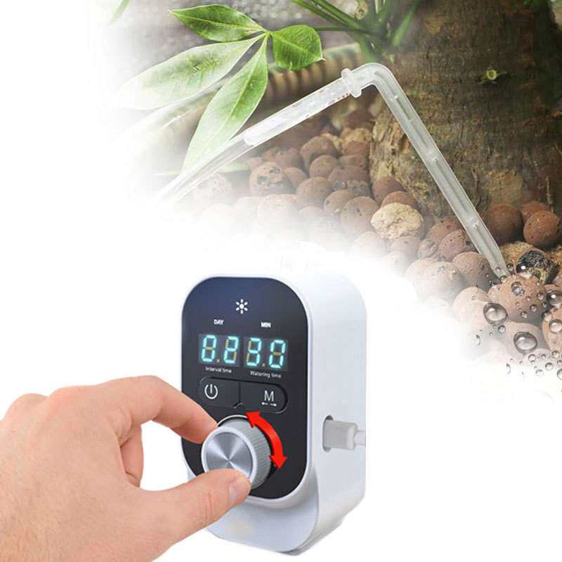 浇花器滴灌工具浇水器园艺灌溉套装旋钮式定时器智能滴灌管软管