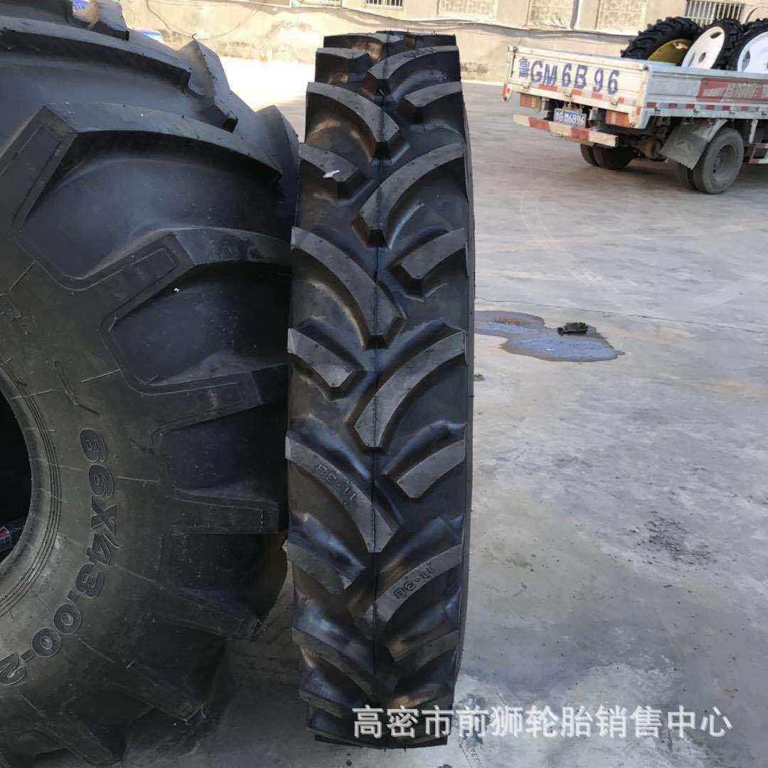 农用中耕机轮胎11-38 12.4-54 前轮11-32 后轮12.4-48加高变窄