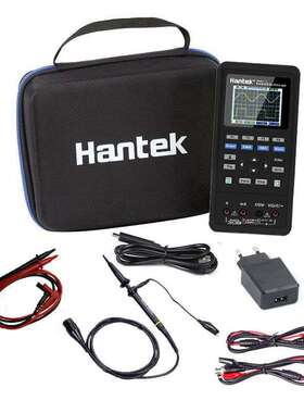 汉泰 手持数字示波器Hantek2C42/2D72 两通道示波器+万用表信号源