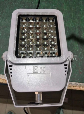 法兰立杆式LED防爆灯 70w圆形LED防爆灯法兰式安装配2米立杆