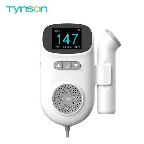 Digital Fetal Doppler Ultrasound Sound Baby Heartbeat