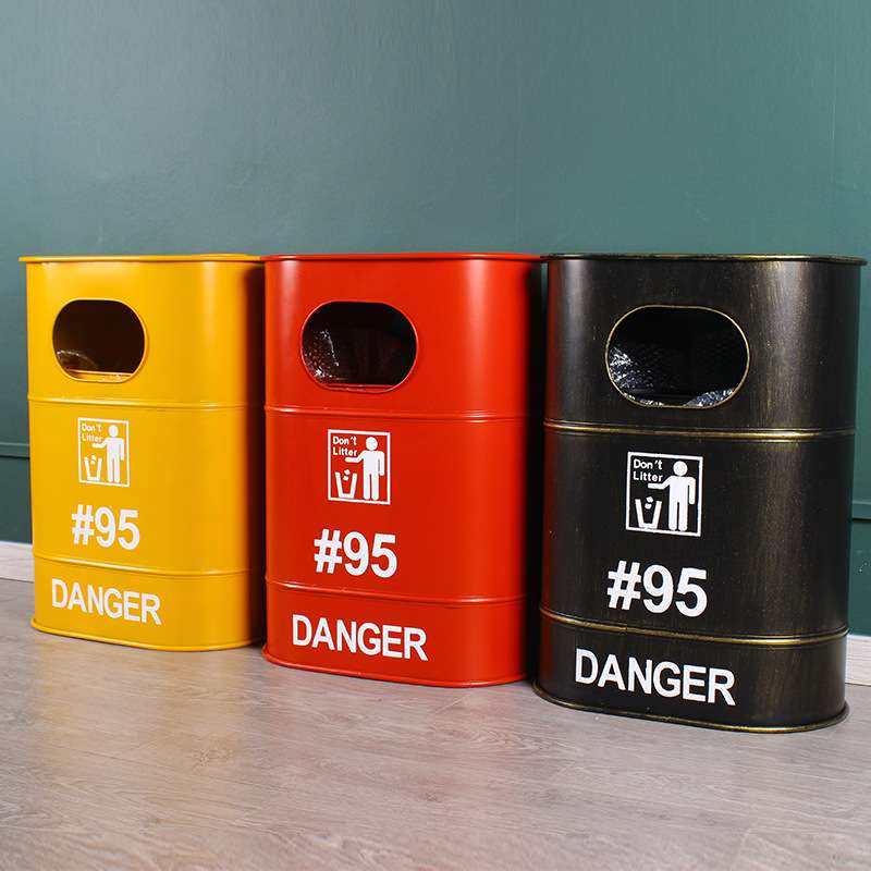 美式金属复古做旧工业风铁桶垃圾桶摆件油桶装饰品铁艺造型可,玩具/童车/益智/积木/模型,遥控车升级件/零配件,淘宝优惠券,粉丝福利购,淘宝优惠卷