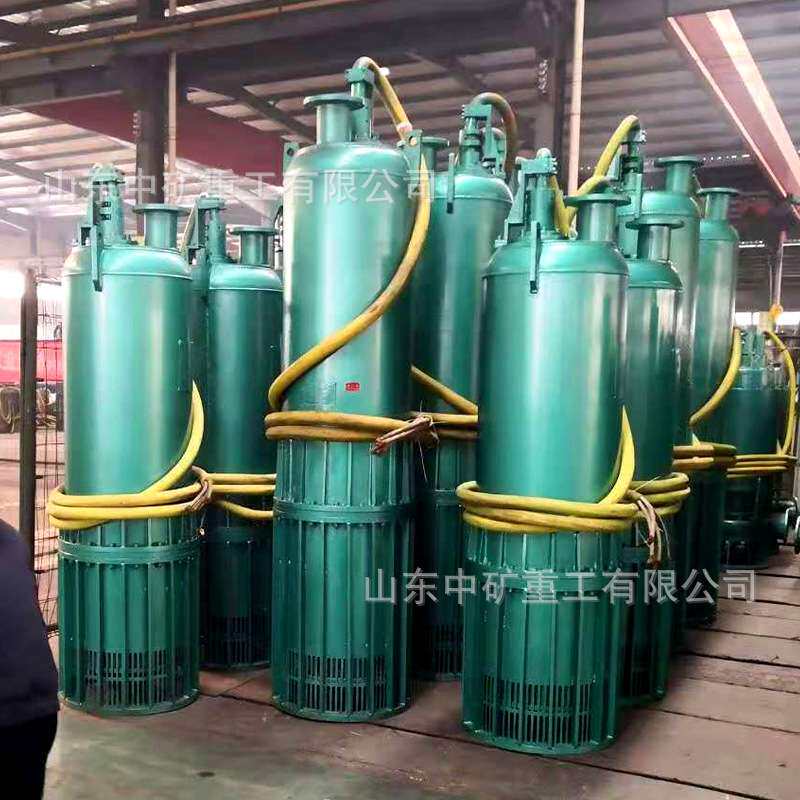 立式防爆潜水泵BQS-5.5KW煤安防爆证齐全 无堵塞耐磨耐腐蚀