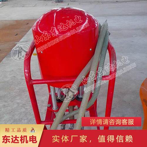 资质齐全气动双液注浆泵 各缸直立布置气动双液注浆泵