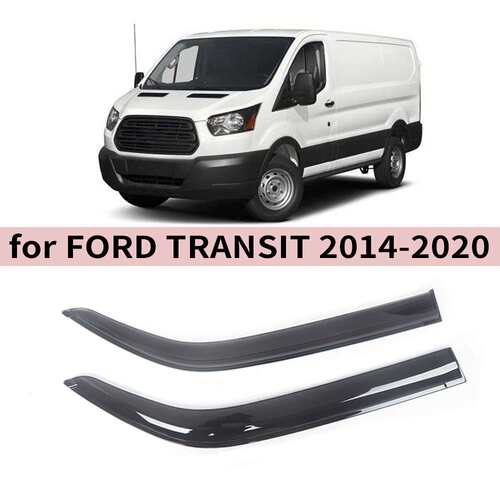 适用福特FORD TRANSIT 2014-2020晴雨挡侧窗导流板雨眉加厚注塑