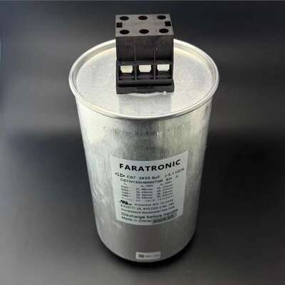 法拉 C67W155H600270R 3*55.8UF 850VAC 136*230mm 薄膜电容器