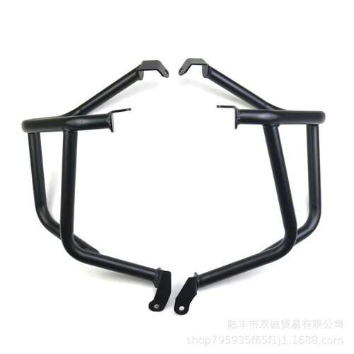 适用摩托古兹V85TT护杠MotoGuzzi改装配件发动机保险杠车身防摔杠