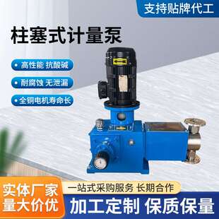 创导J-Z柱塞计量泵304 316不锈钢高精度高压力高压柱塞泵往复泵