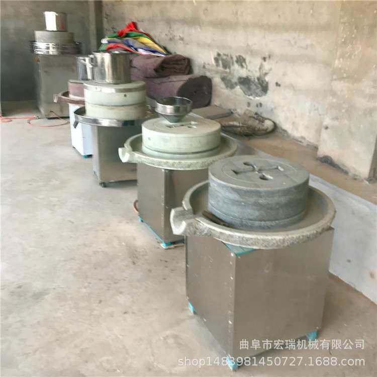 家用小石磨米浆豆腐机价格 豆花豆腐石磨机 石磨豆浆机