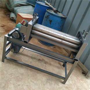 铁皮白铁皮压槽生产厂家卷板电动压花机压边一体机卧式保温金