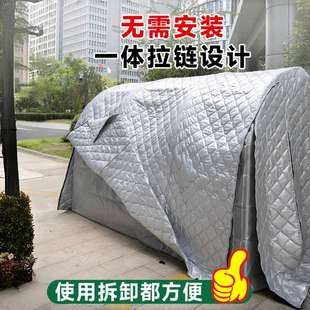 家用温室花房大棚保温棉被绿植物过冬保护罩防寒布防冻罩简易暖棚