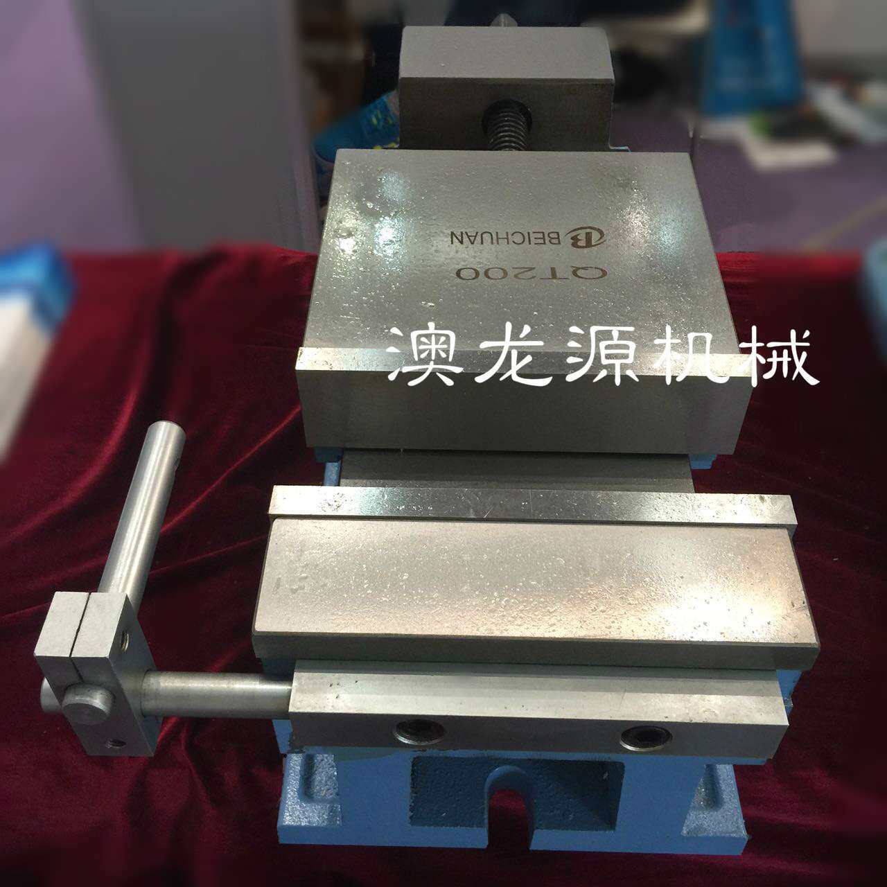 精密气动平口钳 气动虎钳 QT-200(8寸)厂家供应