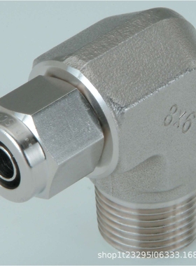 PISCO不锈钢压合接头L型弯头 NSL1290-02 NSL1290-03 NSL1290-04