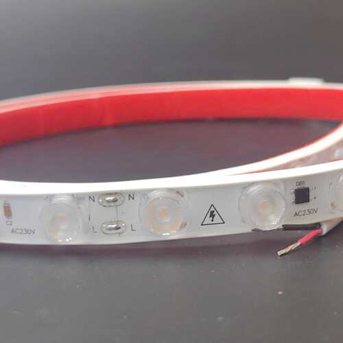 220V14mm柔性洗墙灯带户外桥梁LED亮化照明广告门头招牌透镜洗墙