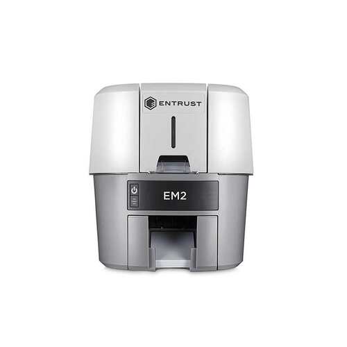 ENTRUST Datacard EM2双面证卡打印机员工卡厂牌PVC卡热升华