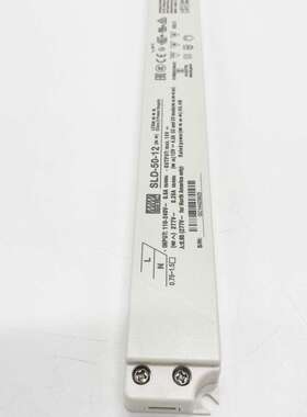 明纬电源SLD-50-12/24/56V恒流恒压50W超薄长条LED线形灯带变压器