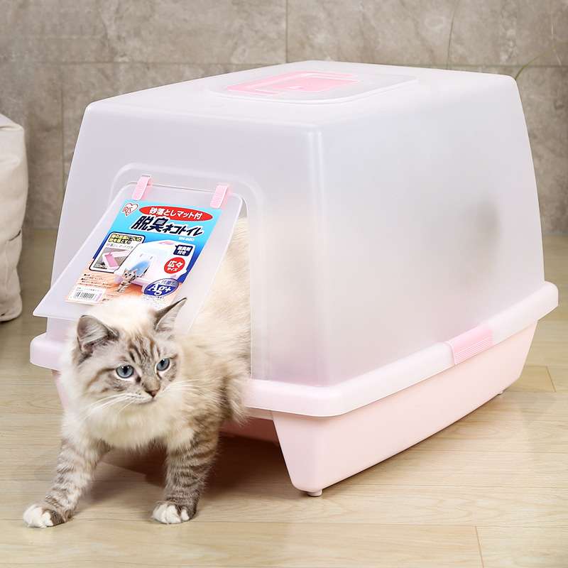 爱丽思猫砂盆全封闭爱丽丝猫厕所防外溅猫咪大号猫盆猫沙盆封闭式