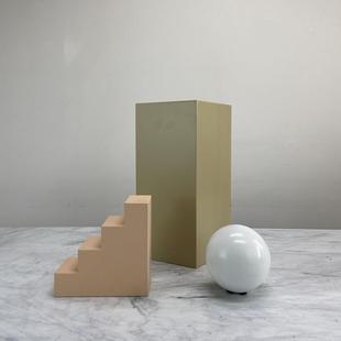 现代简约金属小摆件书房客厅电视桌书柜样板间米兰时尚 饰品 轻装