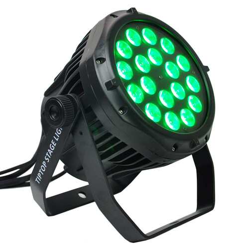 不夜天LED舞台帕灯18颗12W RGBW 4IN1灯珠户外防雨水婚庆演出灯具