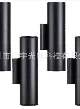 美规挂盘双头壁灯单12w面85mm24w美式 壁灯暖白RGBW无极调光调色