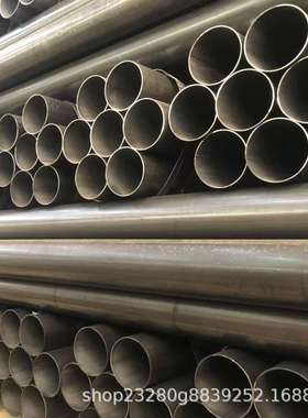 四川成都Q235直缝焊管 黑色空心圆管 内外防腐排水管 SC焊接焊管