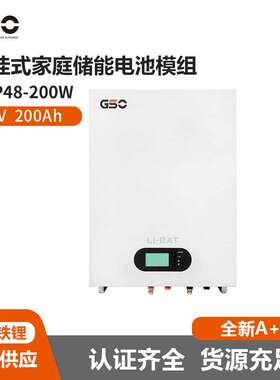 江苏绿阳48V200Ah太阳能储能光伏家庭储能系统壁挂电池