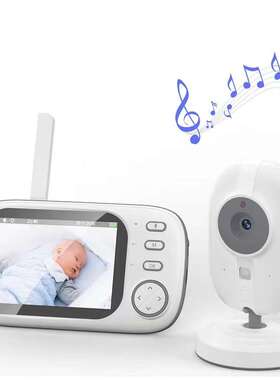 3.5英寸婴儿监护器宝宝看护器婴儿监视器双向语音对讲支持32GTF卡