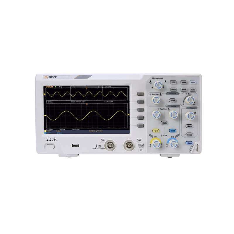 OWON利利普200M数字示波器SDS1202双通道存储