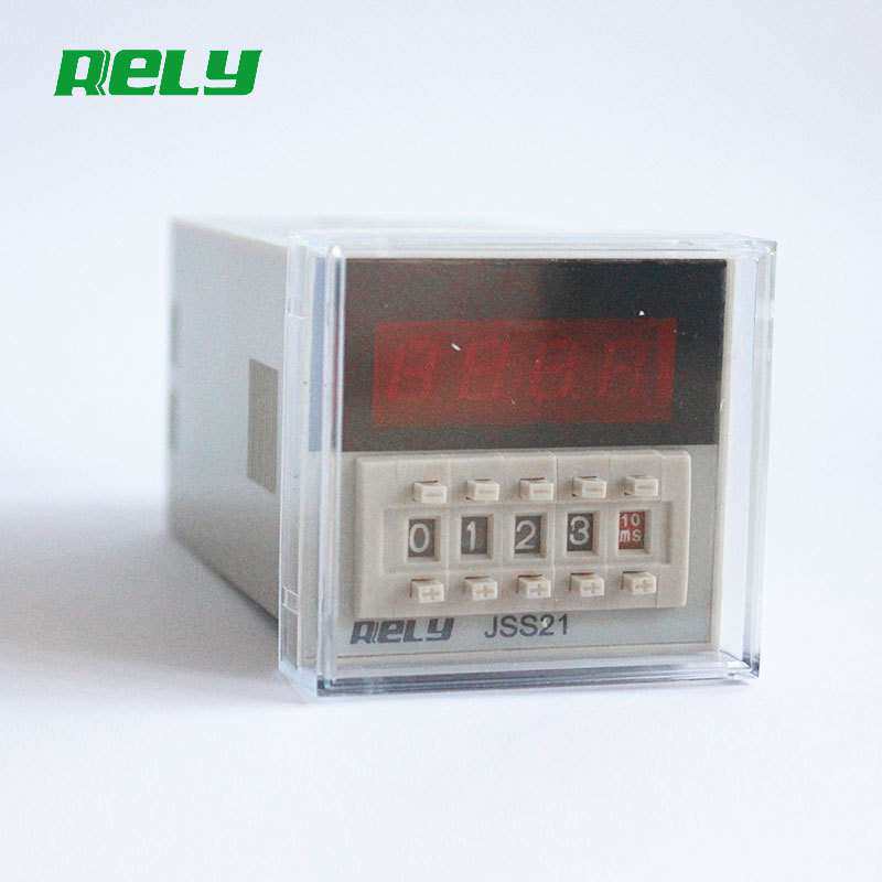 JSS21-R数显时间继电器数字式延时继电器 循环延时通电