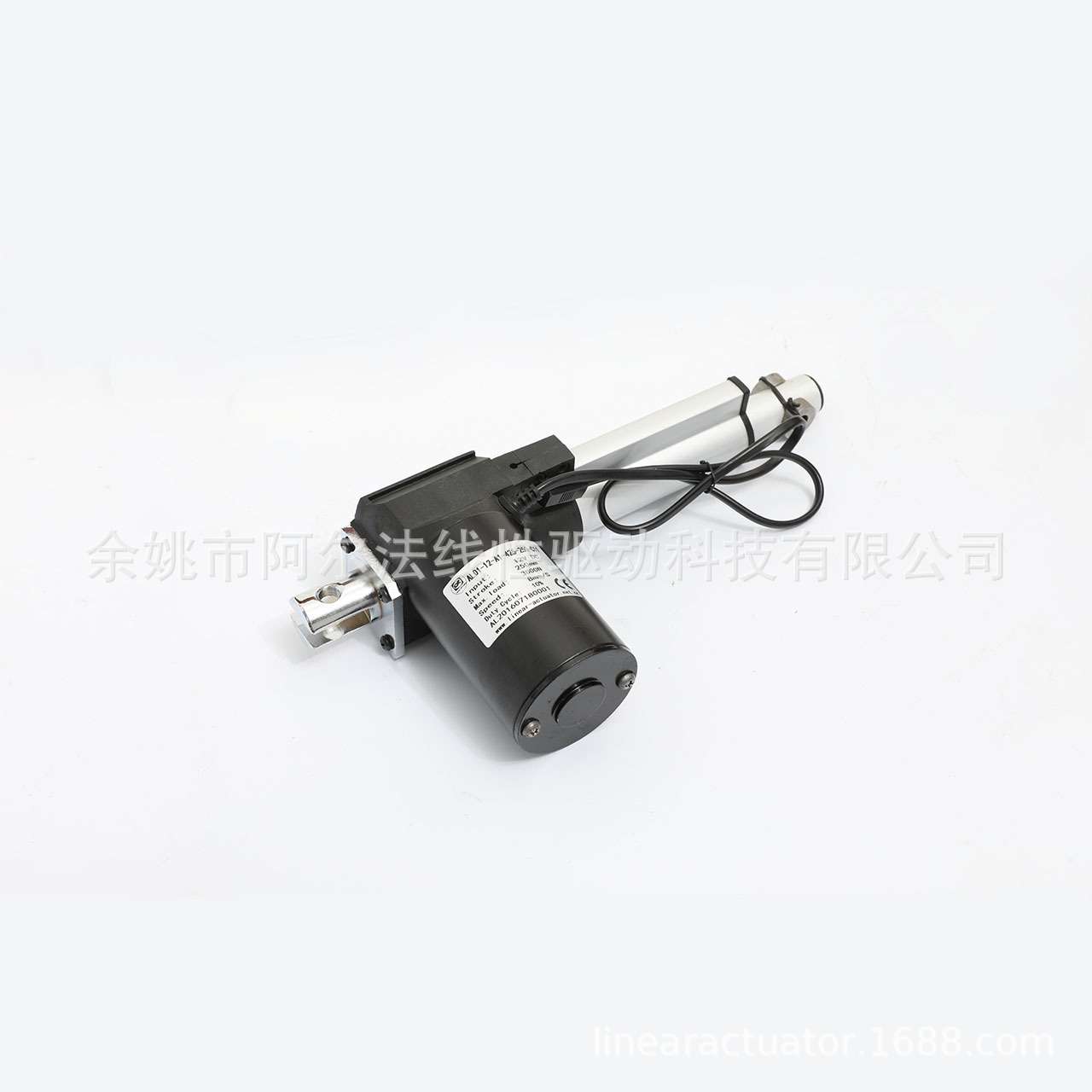 阿尔法供应AL01电动推杆6000N，线性驱动器电机大功率机器人直流