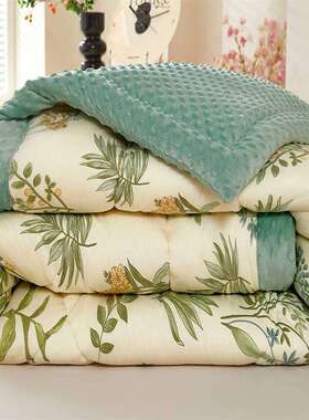 2025新款A类母婴级全棉豆豆绒被芯 风格二