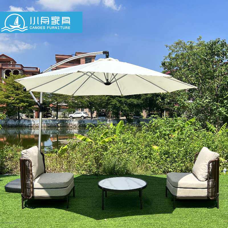 户外藤编沙发北欧室外庭院阳台防水休闲椅设计师家具艺术藤椅组合